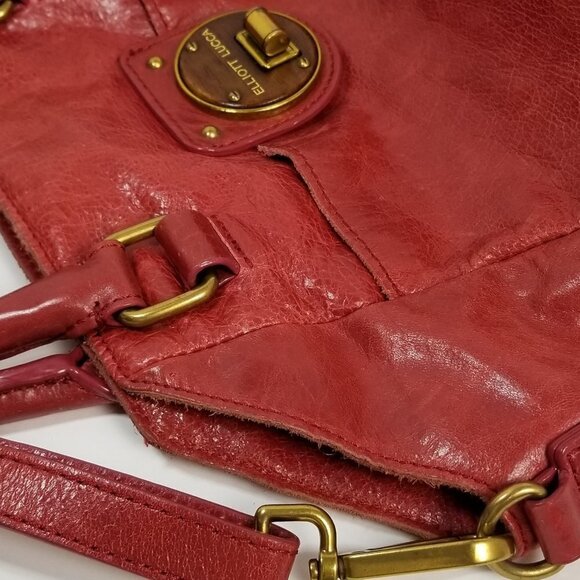ELLIOTT LUCCA LEATHER SHOULDER BAG - Picture 13 of 14